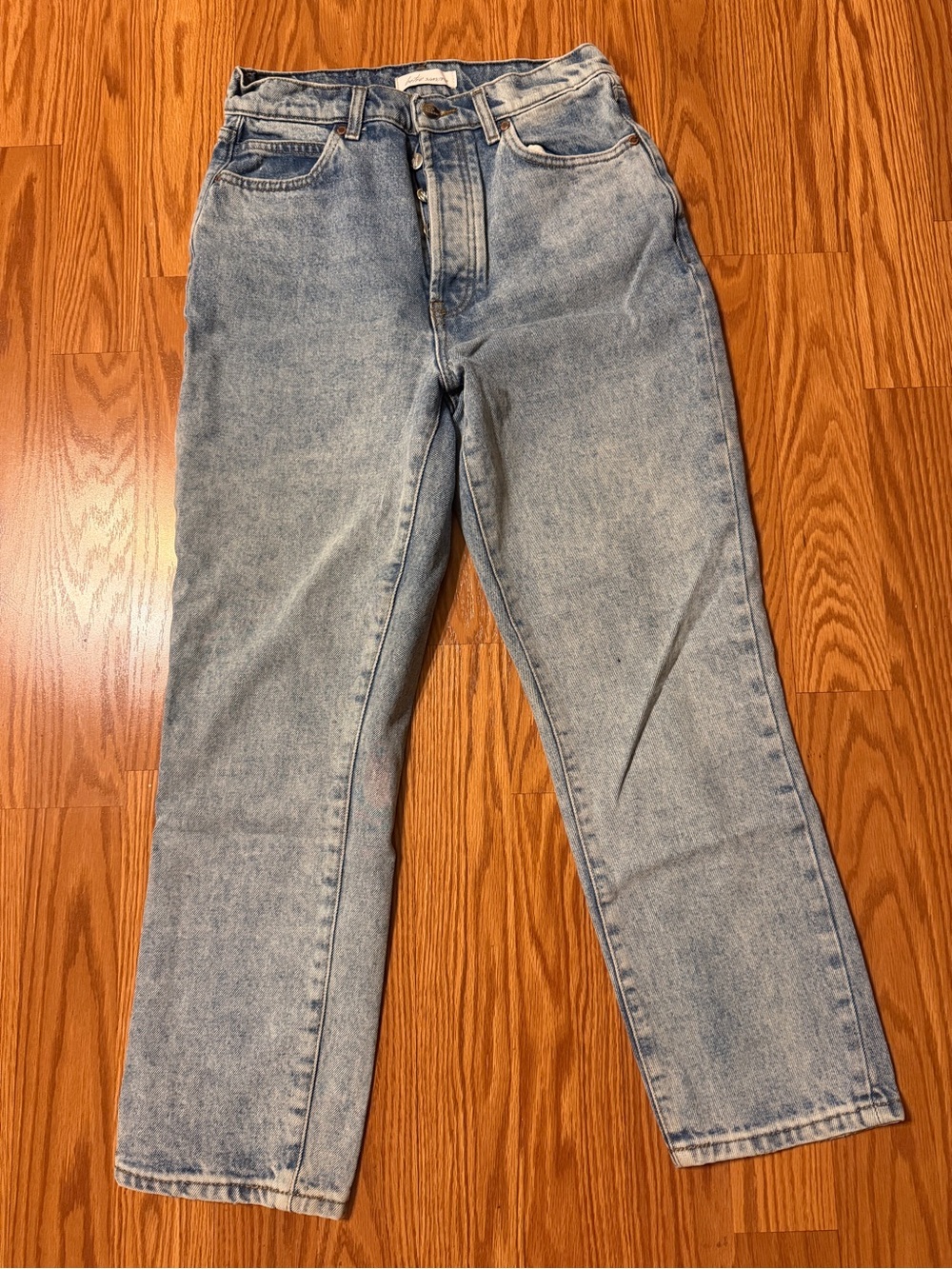 Betro Simone buttonfly jeans light wash #bwdat101 size 26